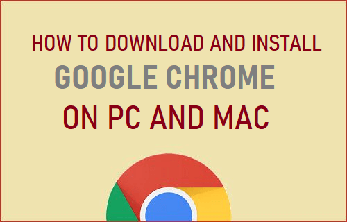 how to put google chrome on mac